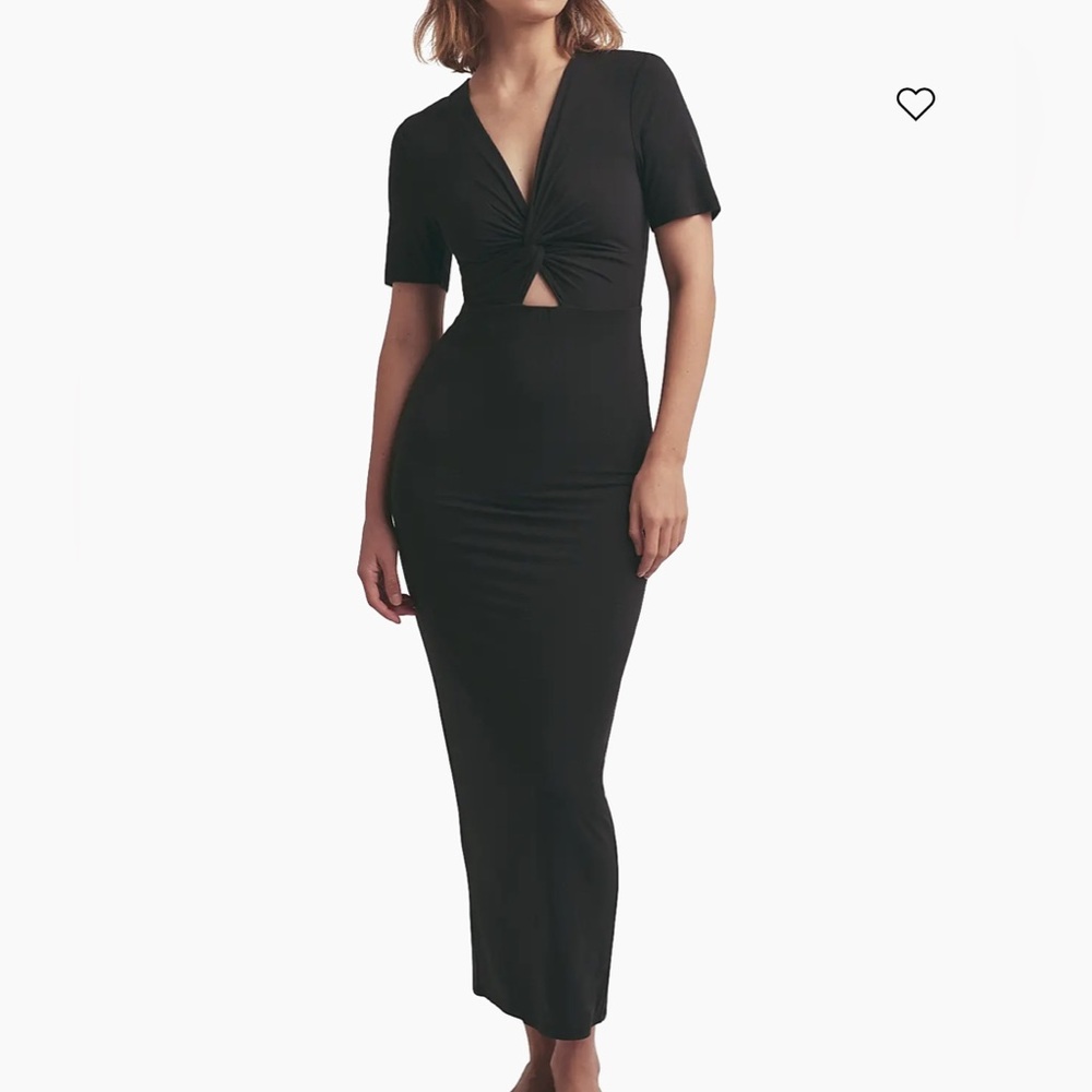 Favorite Daughter The Anywhere Keyhole Cut Out Bodycon Dress - Picture 1 of 4